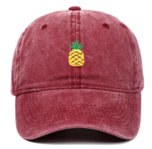 Casquette d’hiver avec motifs d’ananas