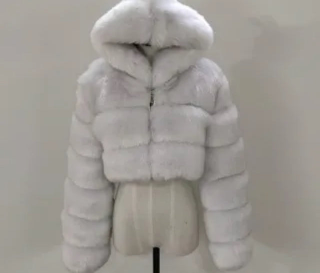 Veste luxueuse doublée de fausse fourrure - Confort et style ultimes